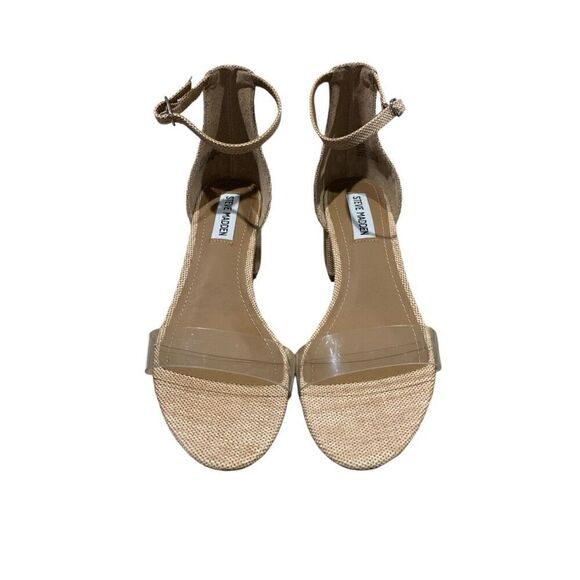 Steve Madden Shoes Irenee Raffia Heeled Sandals Size 7.5 NWB - Picture 3 of 6